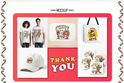 Funny Character Mascot Christmas, a Seasonal Illustration by Kevyn Creative (Thumbnail 3 of 3)