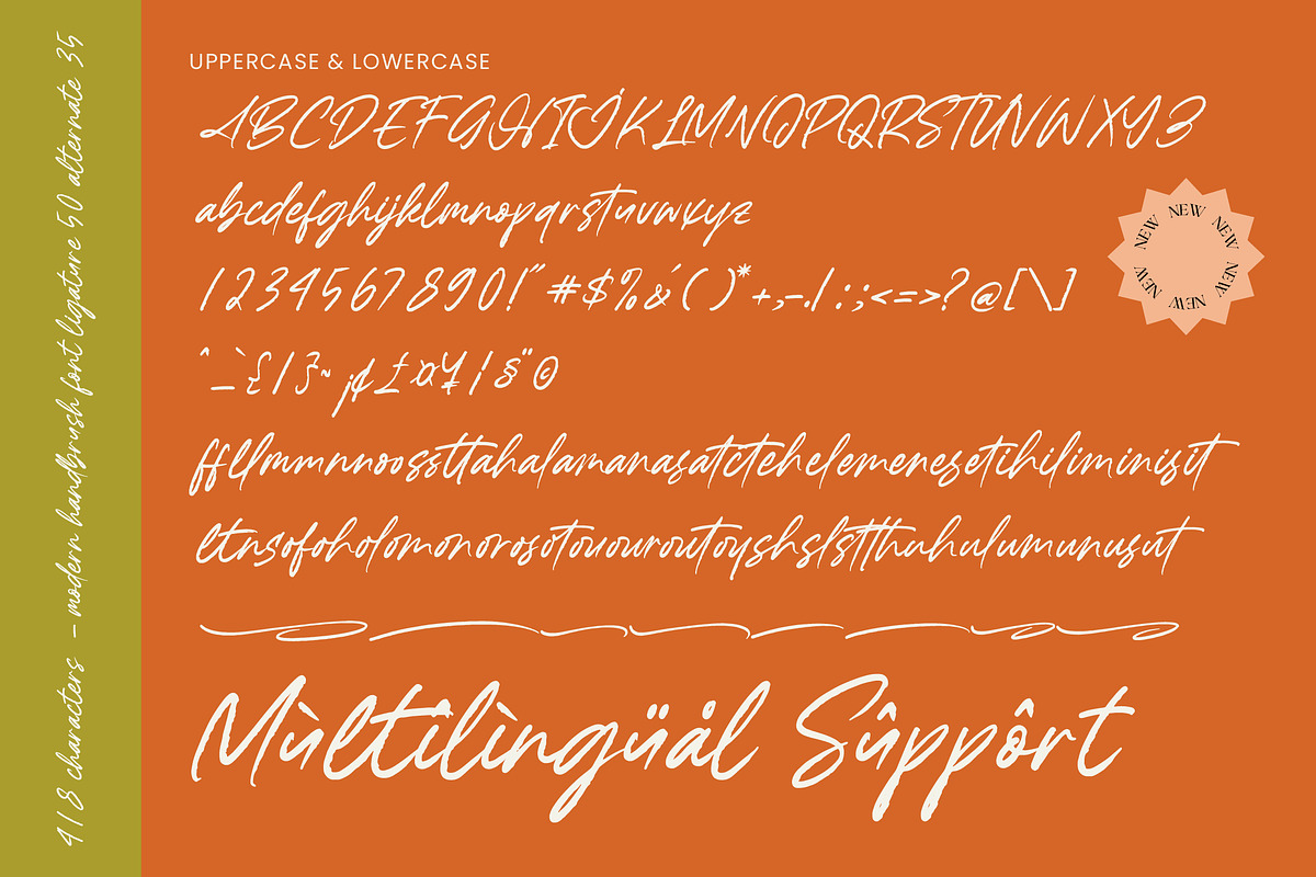 Handling Baltens Modern Handbrush, a Script Font by Letterena Studios Script (Photo 14 of 15)