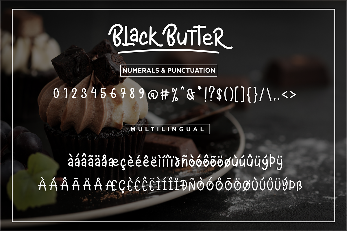 Black Butter - Playful Font preview 7