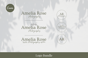 Logo Bundle Templates Canva