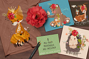 Whimsical Forest, an Animal Illustration by Anna Babich (Thumbnail 4 of 5)