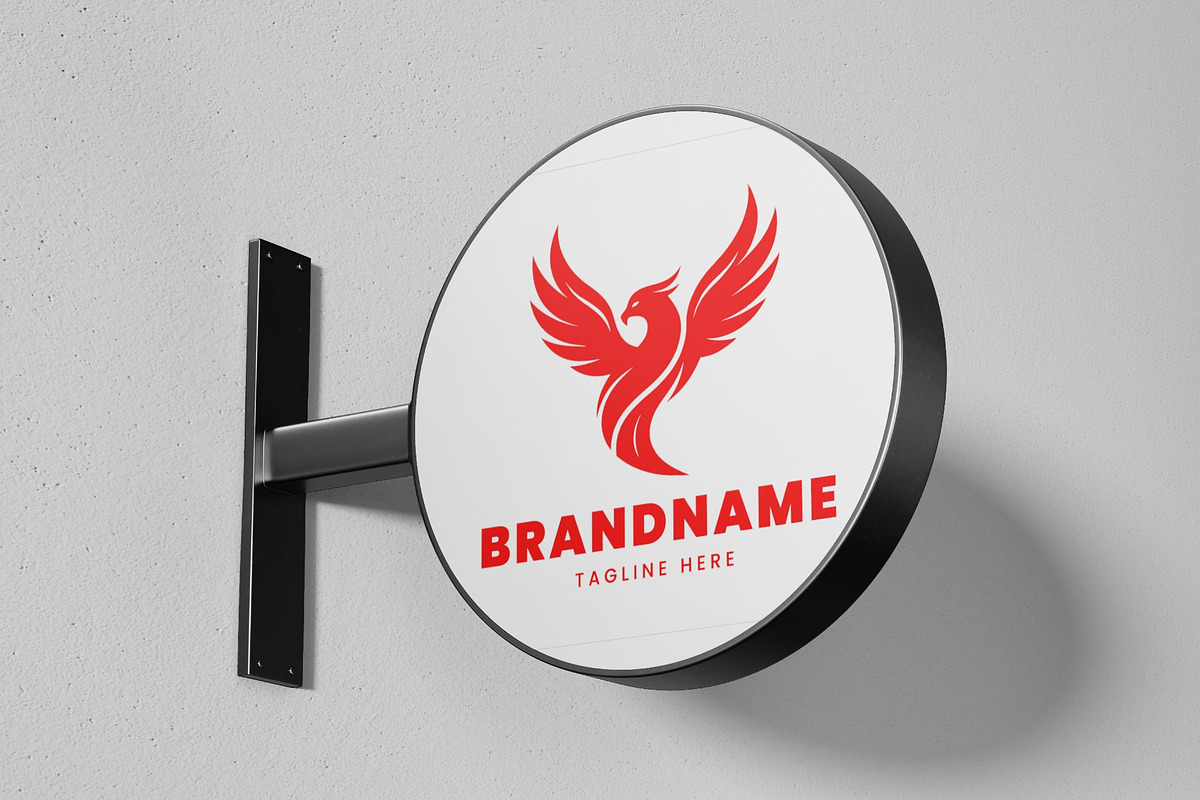 colorful bird phoenix logo, a Branding & Logo Template by RAHMAT