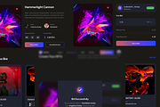 Nefthi - NFT Website UI Kit, an UI Kit Template by Moni Studio (Thumbnail 4 of 6)