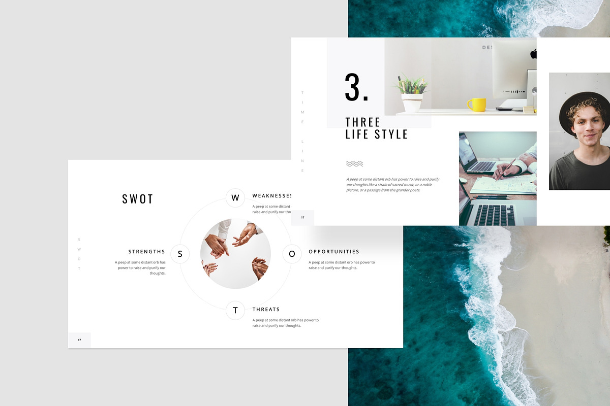 Wave - Minimal Animated Pitch Deck, a Presentation Template by TemplateZuu (Photo 4 of 16)