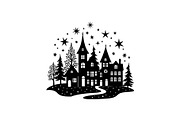 Christmas Nativity & Forest vector, an Object Graphic by yasushie (Thumbnail 7 of 7)
