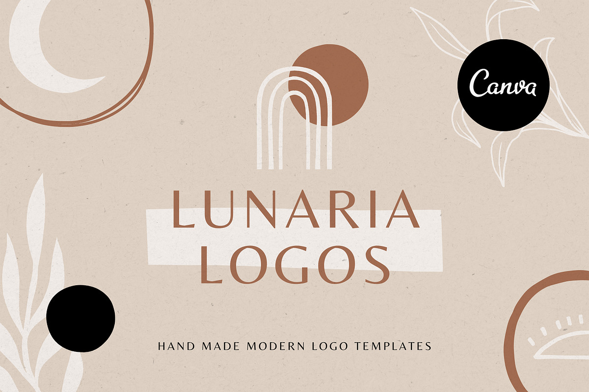 CANVA Modern logo templates pack, a Branding & Logo Template by Davide Bassu (Photo 14 of 14)