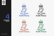 Meditative Yoga Cow T-shirt Design, an Animal Illustration by shaondesigns (Thumbnail 2 of 6)