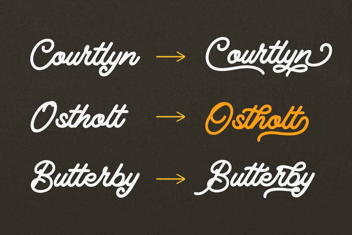 Winstone - Elegant Script Font, a Script Font by dealitastudio (Photo 5 of 9)