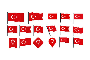 Various representations of the Turki, an Illustration by designvectx