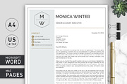 Resume Template | CV Template, a Resume Template by Klamp Studio (Thumbnail 4 of 9)