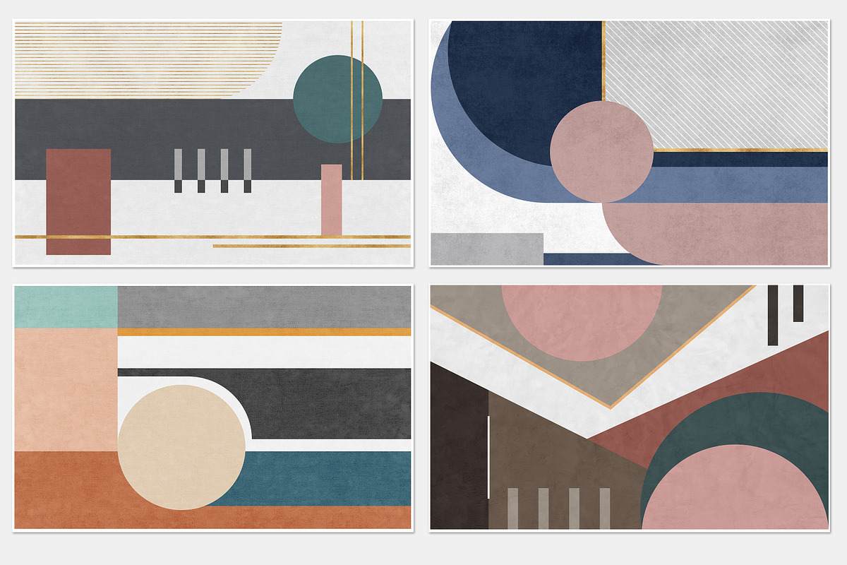 Geometric art background, a Wallpaper Graphic by DamonYang's shop (Photo 7 of 7)