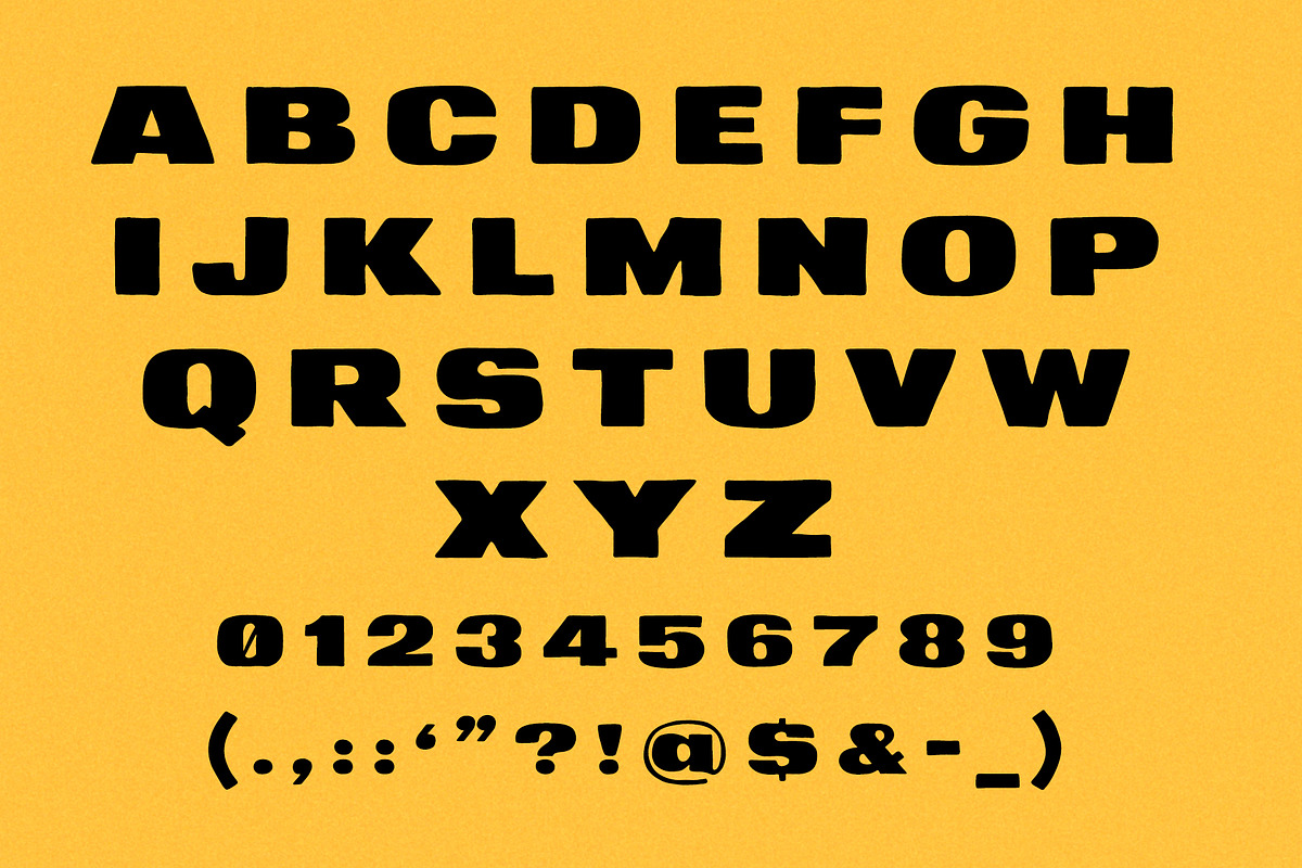 Good News Display Font, a Handwritten Font by Quiet Beings Design Studi (Photo 2 of 5)
