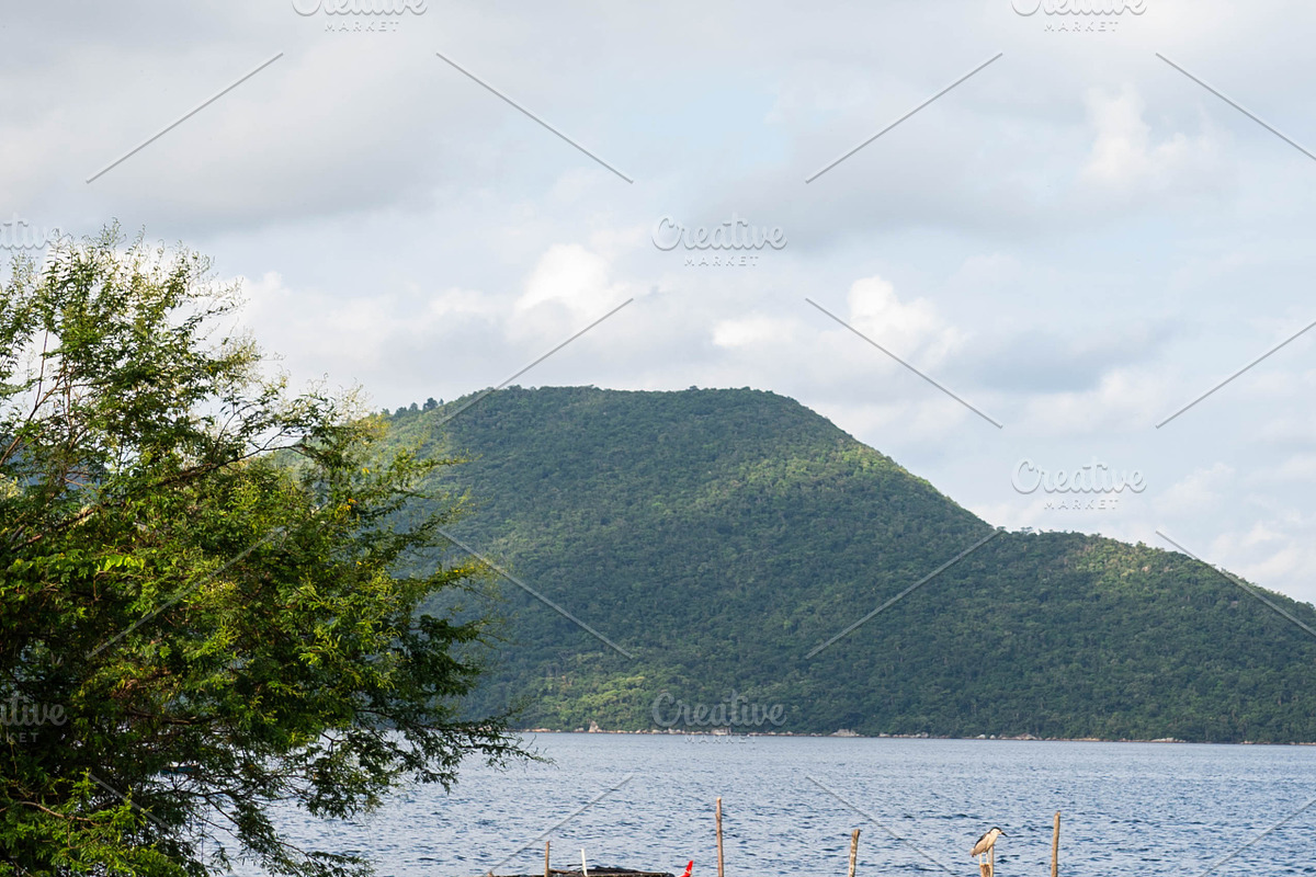 Fishing Village & Tropical Coastline, a Nature Photo by HiLine (Photo 3 of 4)