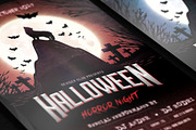 Halloween Party Flyer Template, a Flyer Template by ThemeDevisers (Thumbnail 2 of 3)