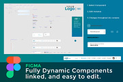Figma Onboarding & Dashboard App, a Templates & Theme by Brian White Design Goods (Thumbnail 2 of 2)