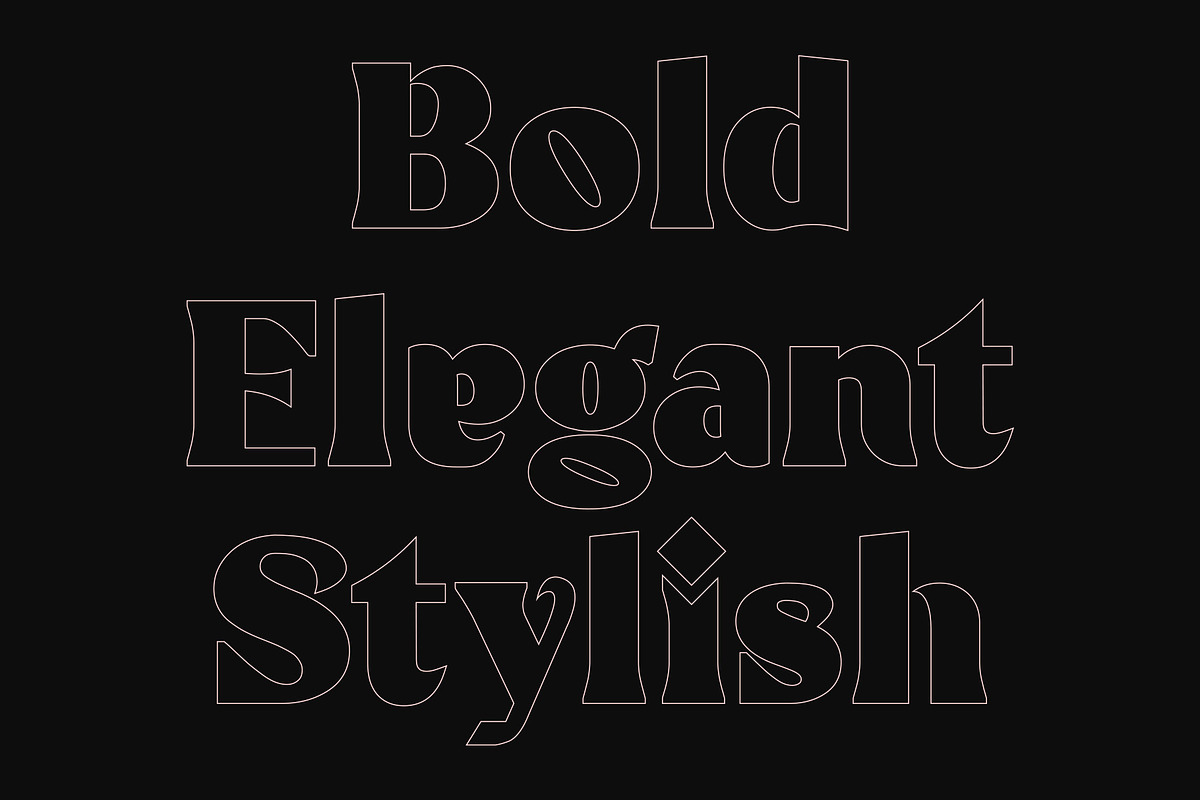 Unmatched - Stylish Display Font, a Sans Serif Font by HipFonts (Photo 9 of 9)