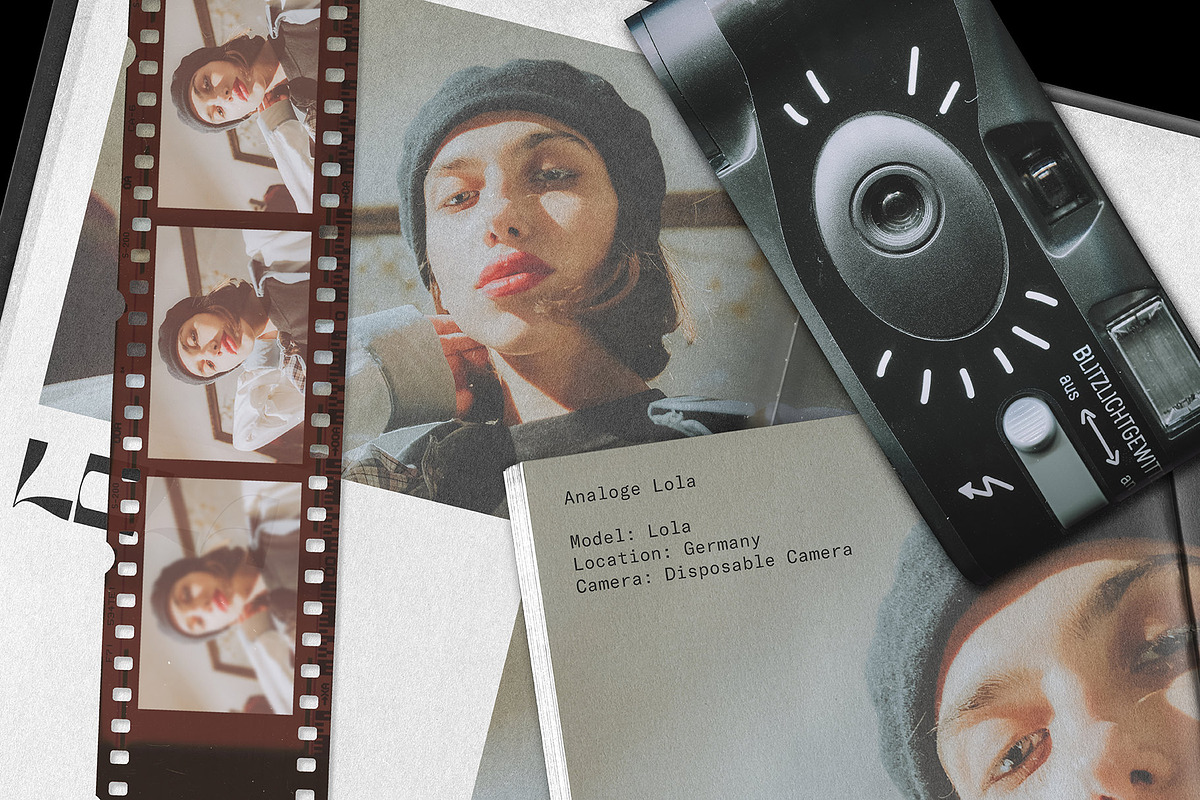 Zine Mockup Pack 4 in 1, a Books & Magazine Mockup by A-Studio (Photo 14 of 17)