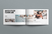 Winter Fashion Lookbook Landscape, a Magazine Template by E-Type (Thumbnail 4 of 7)