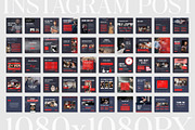 Barber Shop Salon Instagram Kit, a Social Media Template by TheBrightGrap (Thumbnail 10 of 12)