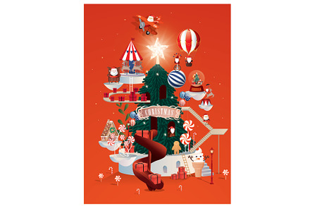 winter wonderland vector