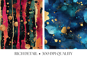 Alcohol Ink Splatter Textures, a Texture Graphic by Artful Assets Boutique (Thumbnail 3 of 4)