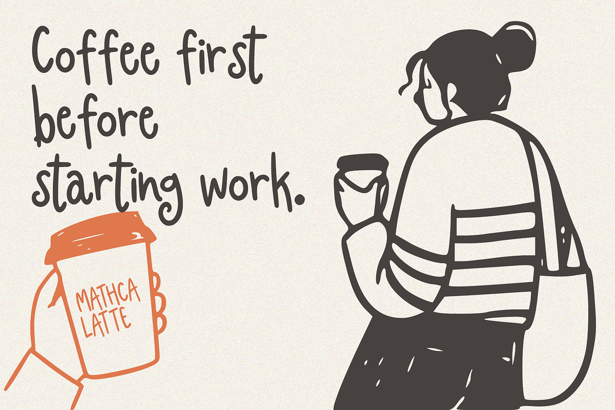 Sunday Brew Handwritten Font, a Handwritten Font by cocodesign (Photo 4 of 8)