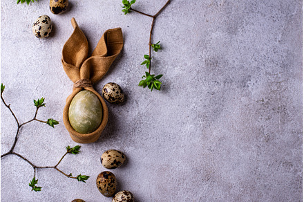 Easter eggs paint with natural dye, a Holiday Photo by Yulia Furman
