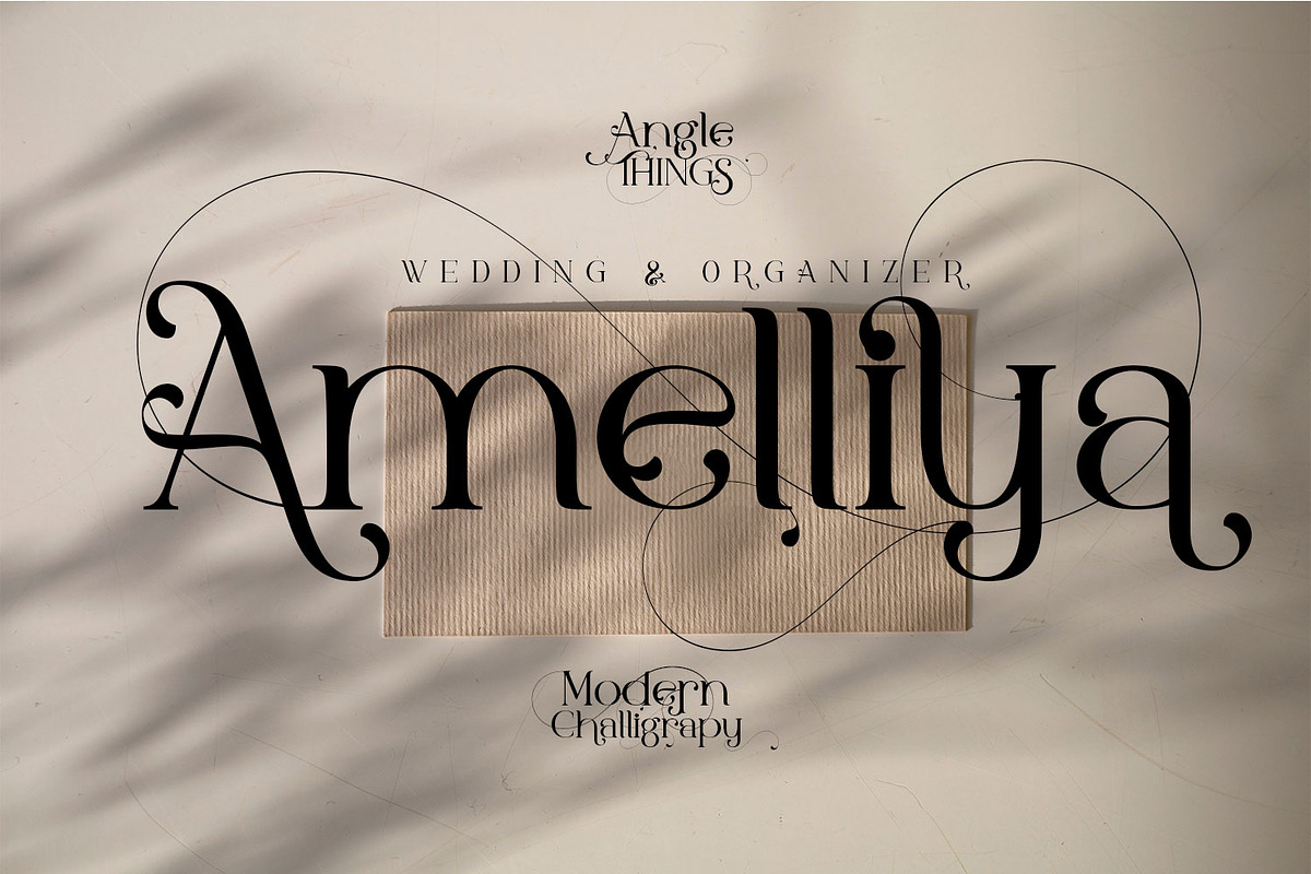 Angle Things, a Serif Font by Bramcreative (Photo 3 of 10)