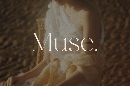 Muse - Chic Display Serif, a Serif Font by Harmonais Visual