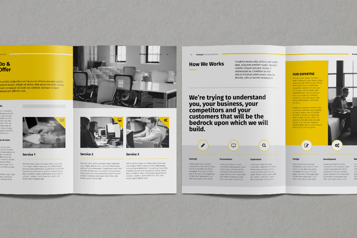 Kreatype Brochure, a Brochure Template by Kreatype Studio (Photo 4 of 8)
