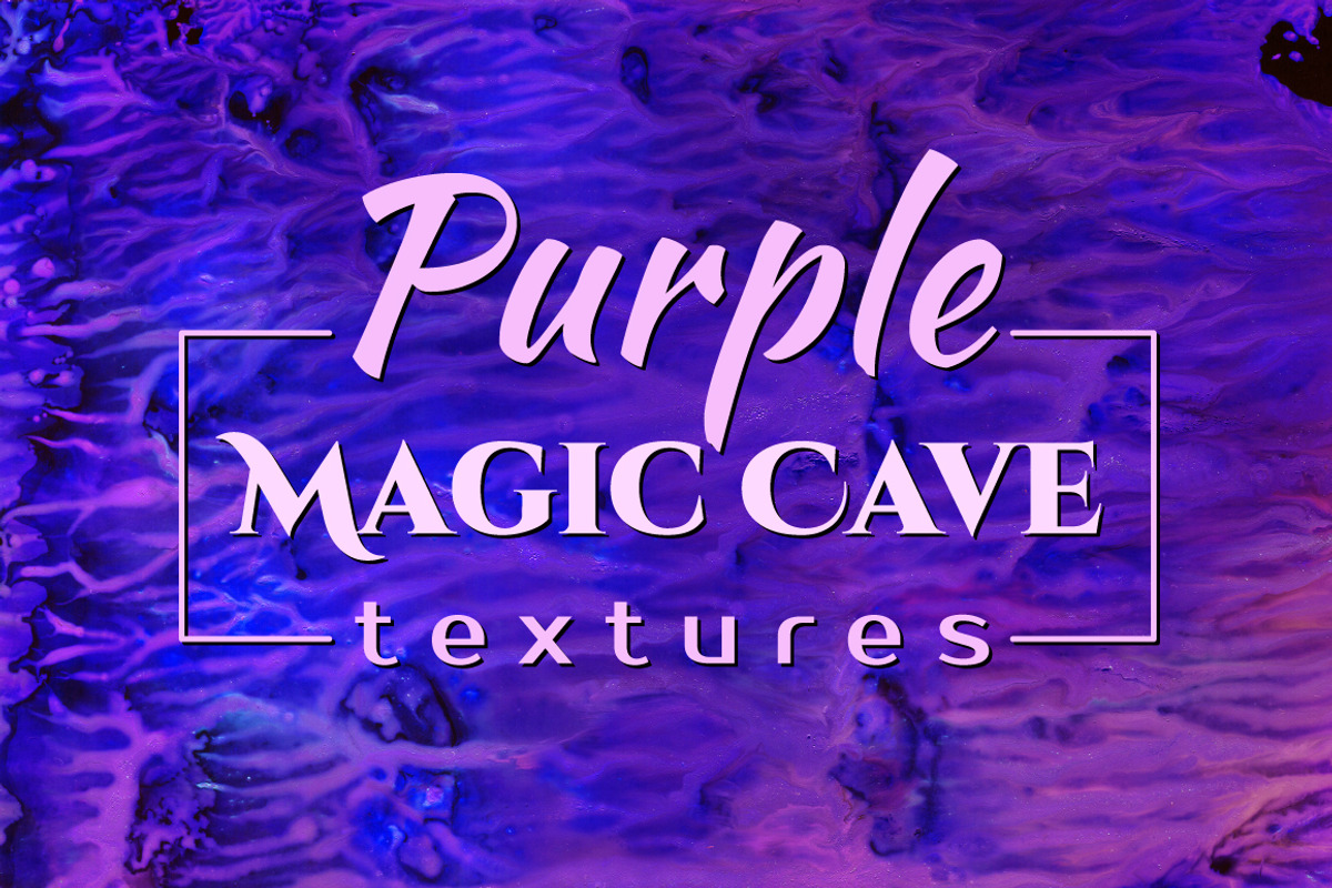 Purple MAGIC CAVE Textures, a Texture Graphic by ekaart (Photo 1 of 9)