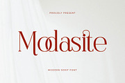 Modasite Modern Serif Font, a Serif Font by Letterena Studios (Thumbnail 1 of 14)