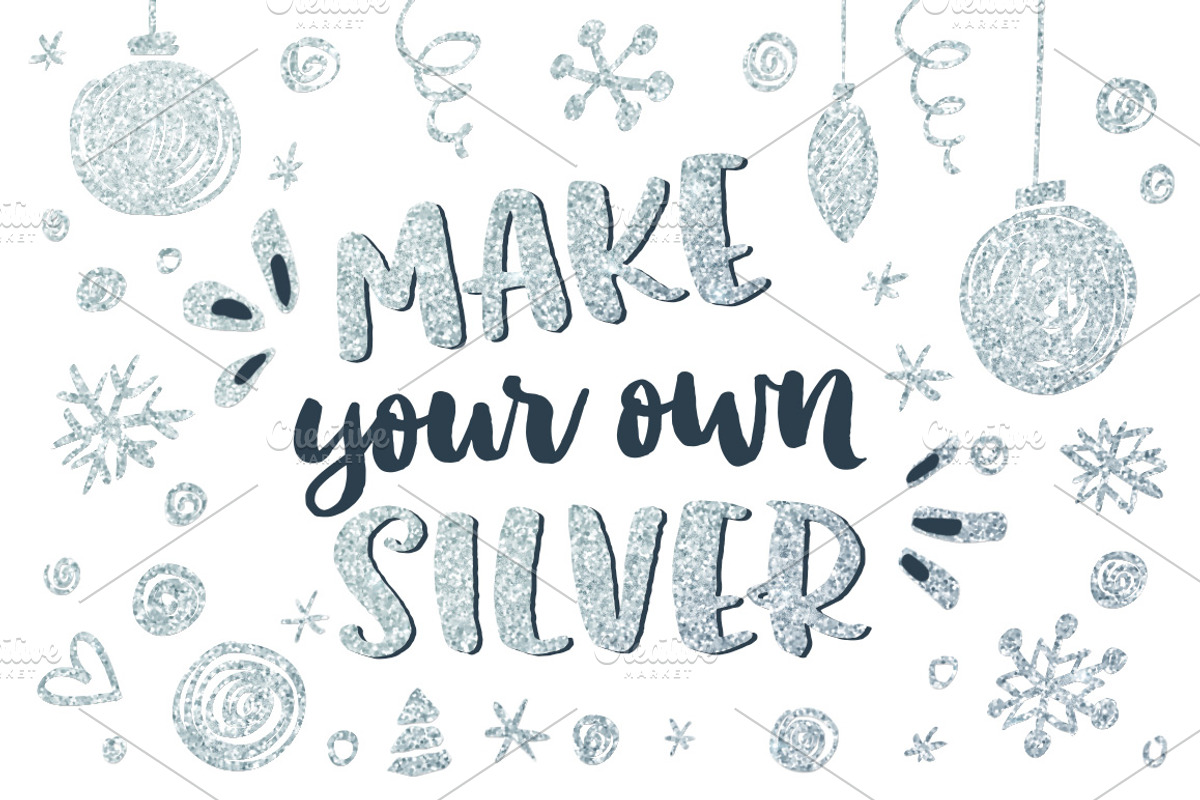 Make you own Christmas silver!, a Layer Style Add-On by Art of Sun (Photo 1 of 3)