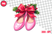 Christmas Ballet Slippers Cliparts, a Person Illustration by taramija (Thumbnail 23 of 26)