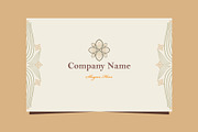 Natural Floral Business card, a Marketing Template by sekitarief (Thumbnail 3 of 3)