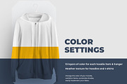 8 Zip Hoodie Mockups, a Hoody Mockup by Grow Design Craft Studio (Thumbnail 3 of 8)