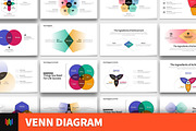 Venn Diagram PowerPoint Templates, a Presentation Template by Warna Works (Thumbnail 1 of 25)