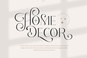 Romantic Serif - Elegant Classy Font