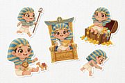 Ancient Egyptian Kid Character, a Decorative Illustration by Gohsantosa (Thumbnail 3 of 4)