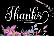 Bella Bellivia, a Script Font by Strong.co (Thumbnail 9 of 9)