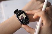 Apple Watch Mockup - Classic Black, a Mac Mockup by Dunnnk (Thumbnail 1 of 2)