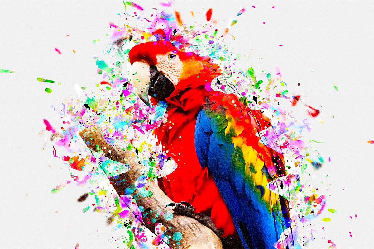 Paint Art Photoshop Action, an Action Add-On by MRI STUDIO (Photo 11 of 16)