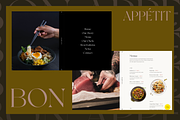 Bon - Restaurant Template for Figma, an UI Kit Template by YoArts (Thumbnail 1 of 5)