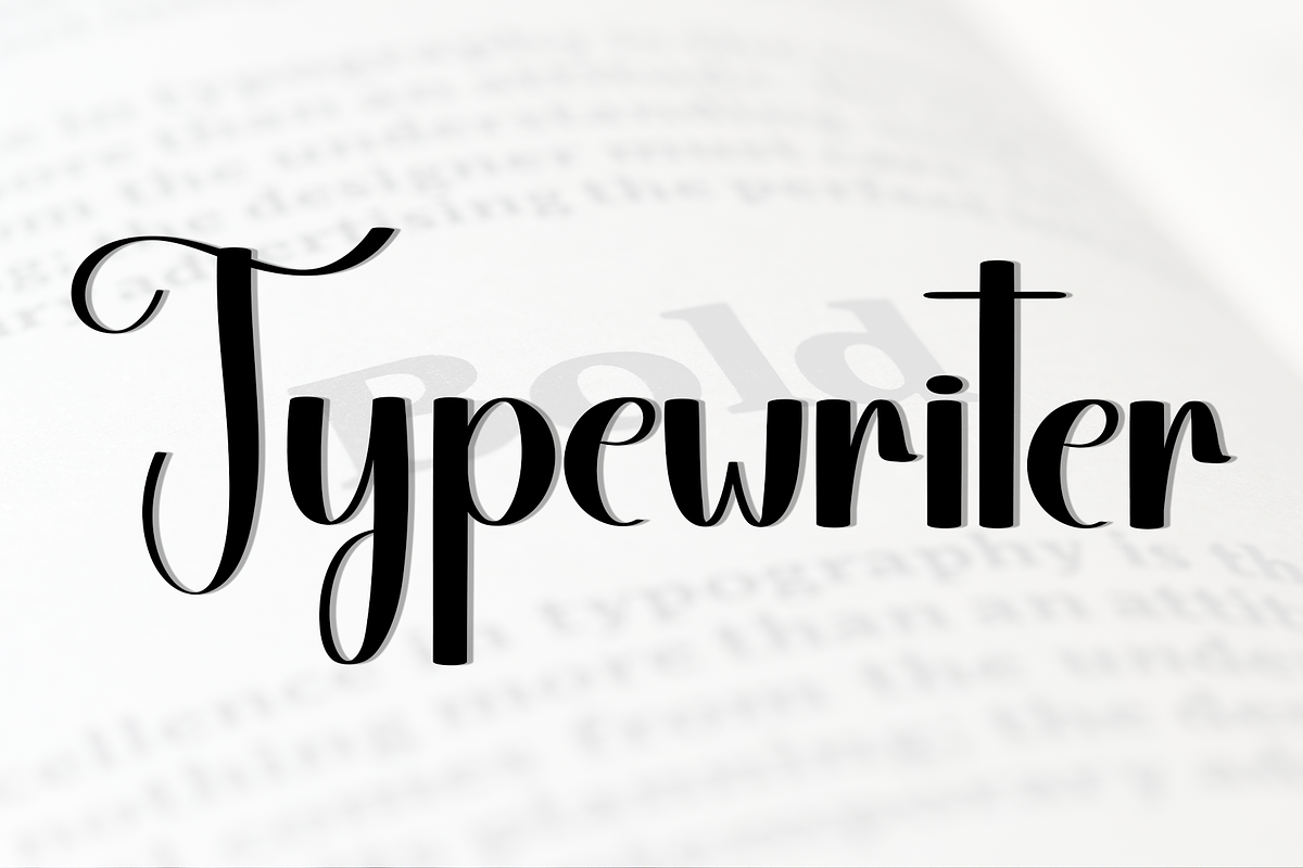 Typography, a Handwritten Font by FreshTypeINK (Photo 7 of 8)