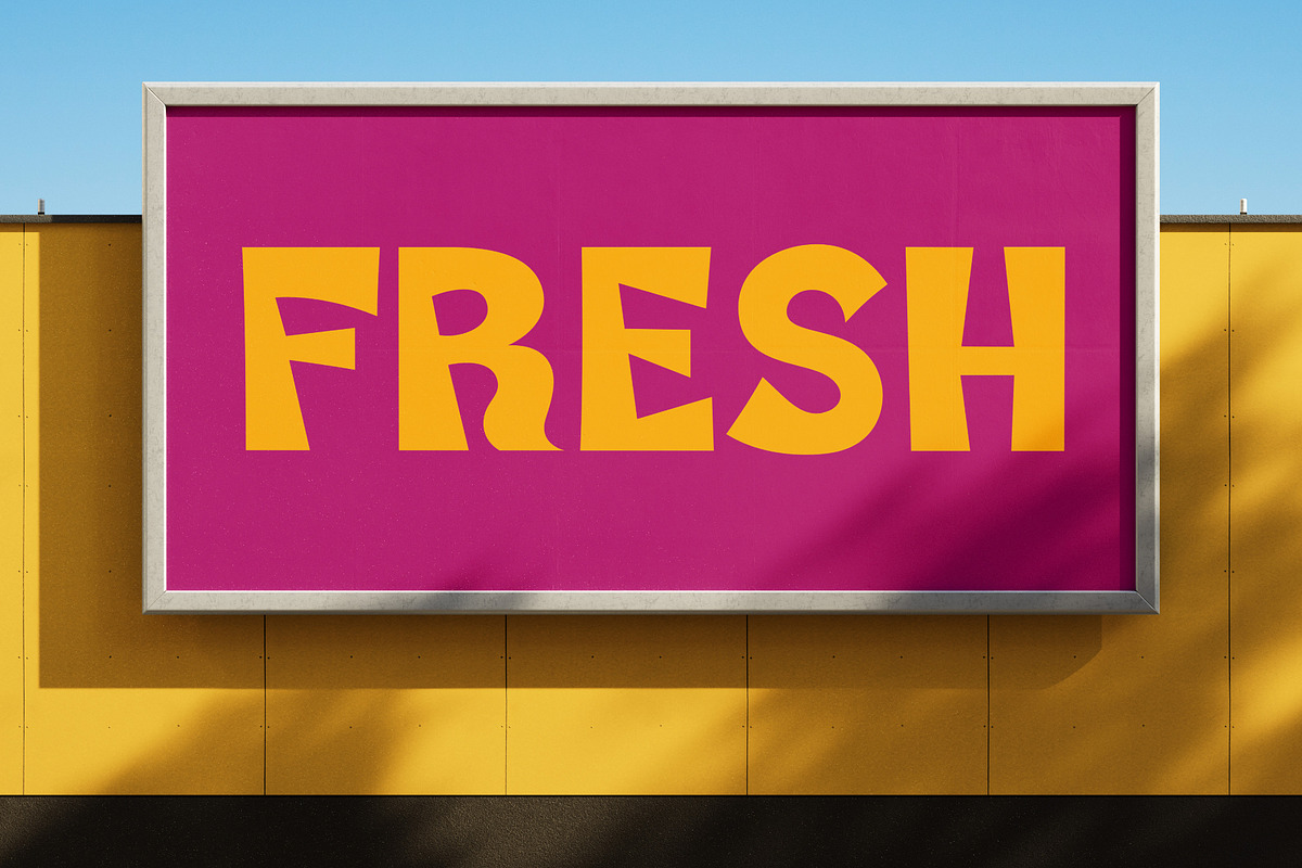 Olved – Bold Retro Display Font, a Sans Serif Font by ESEM (Photo 3 of 5)