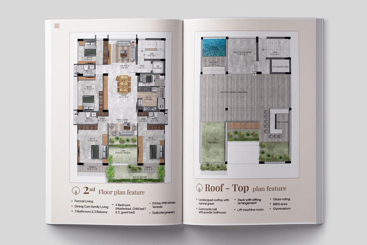 Professional Real Estate Brochure, a Brochure Template by Niofix (Photo 4 of 8)