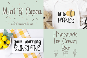 Holiday Handwritten Font Bundle