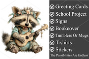 Summer Woodland Animals Clipart PNG, a Seasonal Illustration by Canvas Craft (Thumbnail 3 of 6)