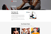 PureGym – Gym, Fitness & Business, a WordPress Template by Cherry Wordpress Theme (Thumbnail 4 of 9)