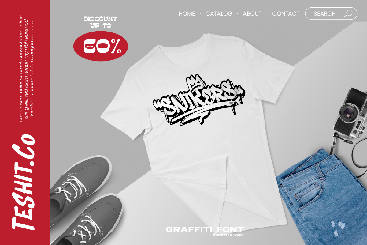 Snikers Bold Urban Graffiti Font, a Blackletter Font by Ronny Studio (Photo 6 of 8)